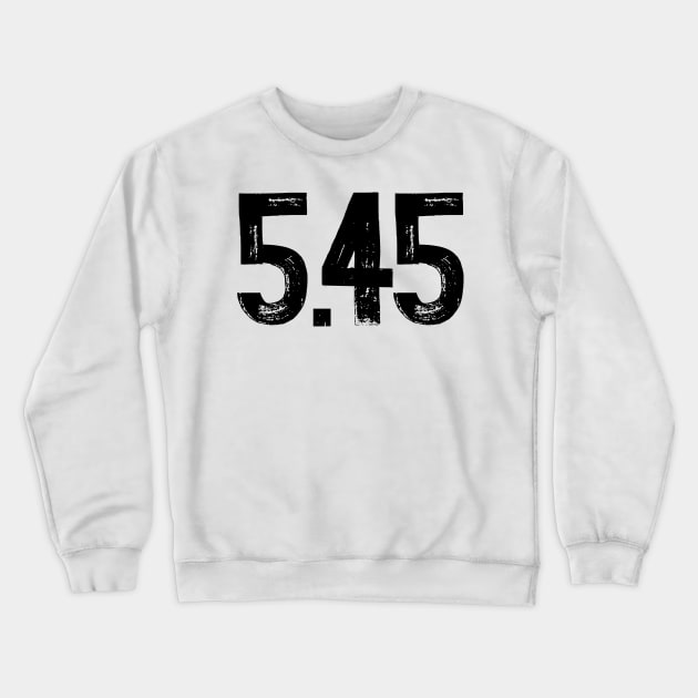 5.45 mm caliber Crewneck Sweatshirt by colorsplash